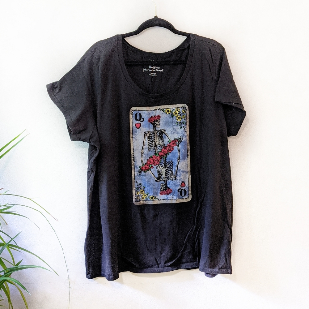 Torrid 4X black graphic tee